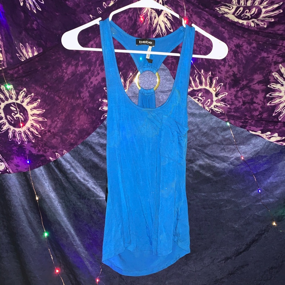 Bebe Blue Tank - Picture 3 of 6